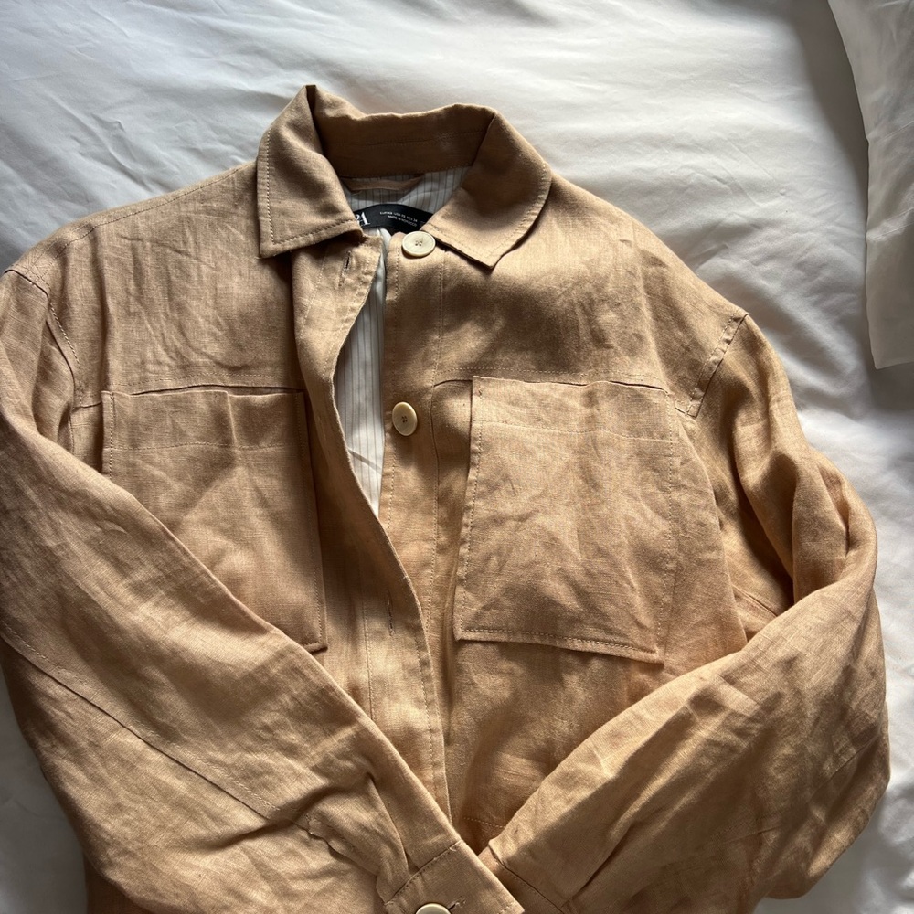 Zara jacket linen
